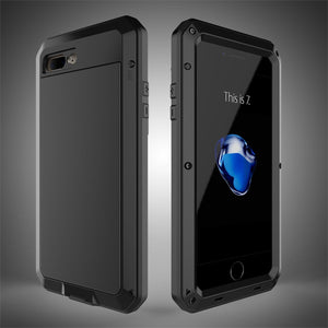 Heavy Duty Metal Aluminum Phone Case for iPhone