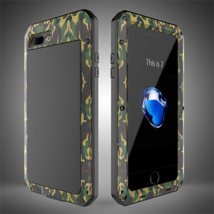 Heavy Duty Metal Aluminum Phone Case for iPhone