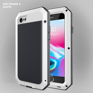 Heavy Duty Metal Aluminum Phone Case for iPhone