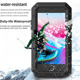 Heavy Duty Metal Aluminum Phone Case for iPhone