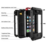 Heavy Duty Metal Aluminum Phone Case for iPhone