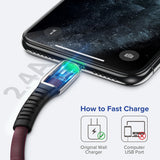 USB Cable For iPhone 3A Fast Charging